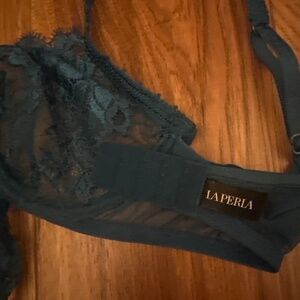 La Perla Bra green